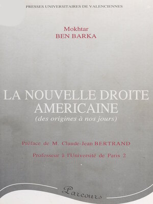 cover image of La nouvelle droite américaine